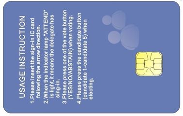 Серии ATMEL 24C256 контактируют смарт-карту для карты гостиницы ключевой
