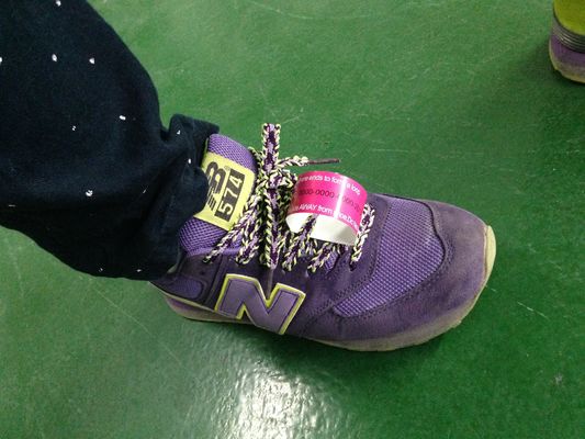 Спорт Uhf маркирует обувь умный ботинок Rfid маркирует печатание логотипа Higgs -3 стикера ярлыков