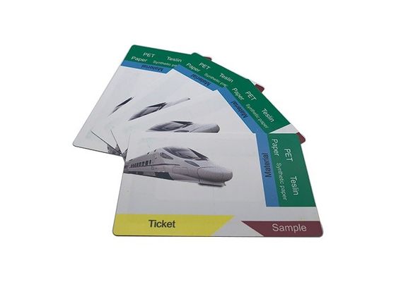Билеты бумаги поезда ISO14443A RFID с обломоком 13.56Mhz RFID Classic®