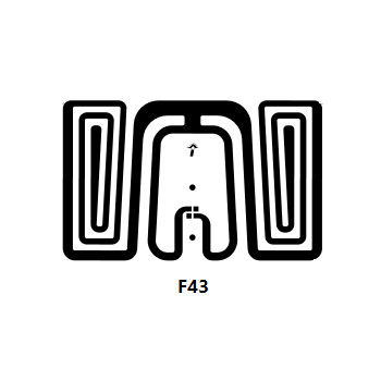 Инкрустация инкрустации UHF таможни 26*16mm F43 RFID/RFID сухая с обломоком Impinji Монцы 4