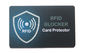 Nfc преграждая предохранение от карты протектора безконтактное с экраном сигнала для предохранителя безопасности