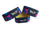 Writable Wristband UID ткани Rfid NFC нумерует PVC 13.56MHz с печатанием логотипа